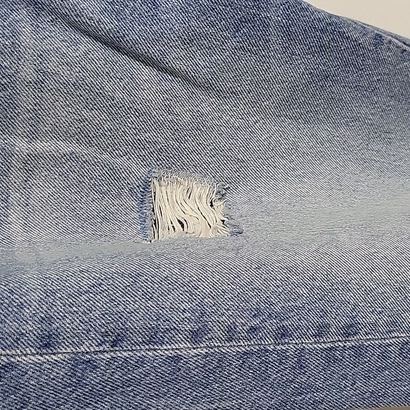 Rigid blue denim jeans - Picture 3 of 8